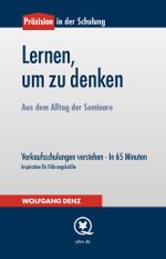 Lernen, um zu denken Cover des Buches Lernen, um zu denken (ISBN: 9783939538349)