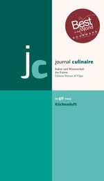journal culinaire. Kultur und Wissenschaft des Essens Cover des Buches journal culinaire. Kultur und Wissenschaft des Essens (ISBN: 9783941121409)