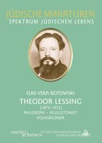 Theodor Lessing (1872-1933) Cover des Buches Theodor Lessing (1872-1933) (ISBN: 9783941450059)