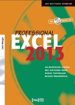 Excel 2013 Professional Cover des Buches Excel 2013 Professional (ISBN: 9783942151856)