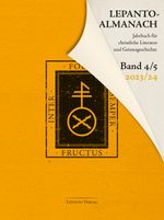 Lepanto-Almanach 4/5 (2023/24) Cover des Buches Lepanto-Almanach 4/5 (2023/24) (ISBN: 9783942605342)