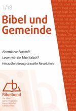 Bibel und Gemeinde Cover des Buches Bibel und Gemeinde (ISBN: 9783945183168)