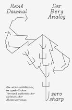 Der Berg Analog Cover des Buches Der Berg Analog (ISBN: 9783945421130)