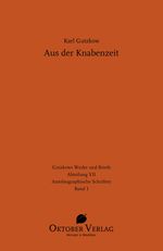 Aus der Knabenzeit Cover des Buches Aus der Knabenzeit (ISBN: 9783946938682)