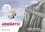 Abwärts - Cartoons des Jahres 2024 Cover des Buches Abwärts - Cartoons des Jahres 2024 (ISBN: 9783946972891)