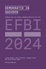 Demokratie in Sachsen Cover des Buches Demokratie in Sachsen (ISBN: 9783948049294)