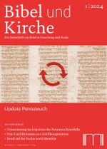 Bibel und Kirche / Update Pentateuch Cover des Buches Bibel und Kirche / Update Pentateuch (ISBN: 9783948219185)