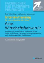 Intensivtraining Gepr. Wirtschaftsfachwirt/in Cover des Buches Intensivtraining Gepr. Wirtschaftsfachwirt/in (ISBN: 9783948633424)