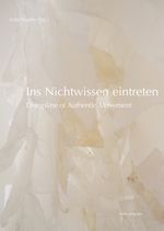 Ins Nichtwissen eintreten Cover des Buches Ins Nichtwissen eintreten (ISBN: 9783954902590)