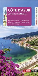 GO VISTA: Reiseführer Côte d'Azur Cover des Buches GO VISTA: Reiseführer Côte d'Azur (ISBN: 9783961417971)