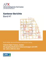Xantener Berichte Band 47 Cover des Buches Xantener Berichte Band 47 (ISBN: 9783961763054)