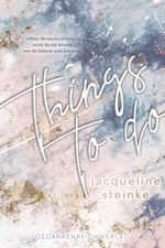 Things to do Cover des Buches Things to do (ISBN: 9783964437563)
