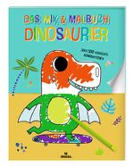 Das Mix & Malbuch Dinosaurier Cover des Buches Das Mix & Malbuch Dinosaurier (ISBN: 9783964553041)