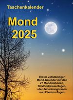 Taschenkalender Mond 2025 Cover des Buches Taschenkalender Mond 2025 (ISBN: 9783965475250)