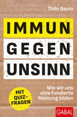 Immun gegen Unsinn Cover des Buches Immun gegen Unsinn (ISBN: 9783967391985)