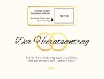 Der Heiratsantrag Cover des Buches Der Heiratsantrag (ISBN: 9783969050439)