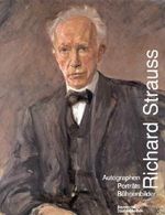 Richard Strauss, Autographen, Porträts, Bühnenbilder Cover des Buches Richard Strauss, Autographen, Porträts, Bühnenbilder (ISBN: 9783980270045)