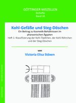 Kohl-Gefäße und Steg-Döschen Cover des Buches Kohl-Gefäße und Steg-Döschen (ISBN: 9783981743869)