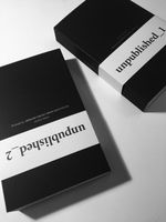 unpublished 1 + 2 Cover des Buches unpublished 1 + 2 (ISBN: 9783981835731)