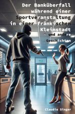 Der Banküberfall während einer Sportveranstaltung in einer fränkischen Kleinstadt und andere Geschichten Cover des Buches Der Banküberfall während einer Sportveranstaltung in einer fränkischen Kleinstadt und andere Geschichten (ISBN: 9783988853653)