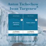 Anton Tschechow & Iwan Turgenew Softcover (Bücher + Audio-Online) - Lesemethode von Ilya Frank Cover des Buches Anton Tschechow & Iwan Turgenew Softcover (Bücher + Audio-Online) - Lesemethode von Ilya Frank (ISBN: 9783991126256)