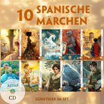 10 Spanische Märchen (10 Bücher + Audio-CDs) - Frank-Lesemethode - Kommentierte zweisprachige Ausgabe Spanisch-Deutsch Cover des Buches 10 Spanische Märchen (10 Bücher + Audio-CDs) - Frank-Lesemethode - Kommentierte zweisprachige Ausgabe Spanisch-Deutsch (ISBN: 9783991685661)