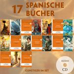 17 spanische Bücher (17 Bücher + Audio-CDs) - Frank-Lesemethode - Kommentierte zweisprachige Ausgabe Spanisch-Deutsch Cover des Buches 17 spanische Bücher (17 Bücher + Audio-CDs) - Frank-Lesemethode - Kommentierte zweisprachige Ausgabe Spanisch-Deutsch (ISBN: 9783991685708)