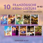 10 Französische Krimi-Lektüre B1-B2 (10 Bücher + Audio-Online) Cover des Buches 10 Französische Krimi-Lektüre B1-B2 (10 Bücher + Audio-Online) (ISBN: 9783991689416)