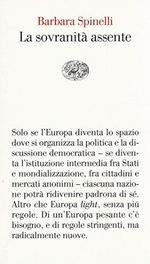 Sovranità assente (Vele, Band 100) Cover des Buches Sovranità assente (Vele, Band 100) (ISBN: 9788806224233)