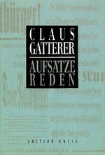 Aufsätze und Reden Cover des Buches Aufsätze und Reden (ISBN: 9788872830031)