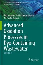 Advanced Oxidation Processes in Dye-Containing Wastewater Cover des Buches Advanced Oxidation Processes in Dye-Containing Wastewater (ISBN: 9789811908842)