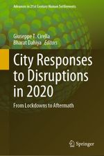 City Responses to Disruptions in 2020 Cover des Buches City Responses to Disruptions in 2020 (ISBN: 9789819979875)
