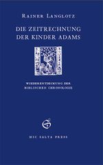 Die Zeitrechnung der Kinder Adams Cover des Buches Die Zeitrechnung der Kinder Adams (ISBN: 9789963401444)