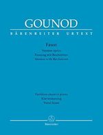 Faust -Oper in fünf Akten- (Fassung mit Rezitativen). Klavierauszug vokal, Urtextausgabe. BÄRENREITER URTEXT Cover des Buches Faust -Oper in fünf Akten- (Fassung mit Rezitativen). Klavierauszug vokal, Urtextausgabe. BÄRENREITER URTEXT (ISBN: 9790006537952)