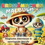 Erdmännchen Malbuch für Kinder: Magische Abenteuer, spannende Berufe & fantastische Orte zum Ausmalen! Cover des Buches Erdmännchen Malbuch für Kinder: Magische Abenteuer, spannende Berufe & fantastische Orte zum Ausmalen! (ISBN: 9798314121269)