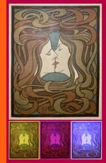 Ancient Art nouveau Notebook with modern Pop Art Design as Diary, Journal or Sketchbook for Ideas & Drawings: with blank pages (Jugendstil-Notizbücher) Cover des Buches Ancient Art nouveau Notebook with modern Pop Art Design as Diary, Journal or Sketchbook for Ideas & Drawings: with blank pages (Jugendstil-Notizbücher) (ISBN: 9798409828004)