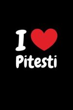 I love Pitesti Notebook: Journal for Kids, Teens, Adults (6" x 9") Cover des Buches I love Pitesti Notebook: Journal for Kids, Teens, Adults (6" x 9") (ISBN: 9798770607444)