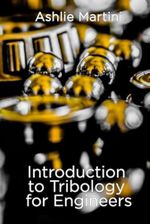 Introduction to Tribology for Engineers Cover des Buches Introduction to Tribology for Engineers (ISBN: 9798844576508)