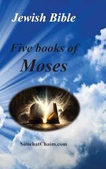 Jewish Bible - Five Books of Moses: English translation directly from Hebrew Cover des Buches Jewish Bible - Five Books of Moses: English translation directly from Hebrew (ISBN: 9798869323095)