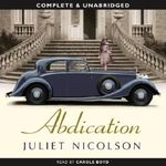 Abdication (Unabridged) Cover des Buches Abdication (Unabridged) (ISBN: B008RMIMEE)