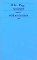 Apokryph. Cover des Buches Apokryph. (ISBN: 9783518111390)