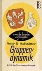 Gruppendynamik Cover des Buches Gruppendynamik (ISBN: B0000BJJBI)