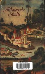 Altbaierische Städte Cover des Buches Altbaierische Städte (ISBN: B0000BMQPL)