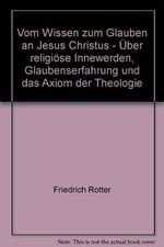 Vom Wissen zum Glauben an Jesus Christus Cover des Buches Vom Wissen zum Glauben an Jesus Christus (ISBN: B0000BN1DN)