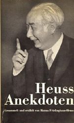 Heuss-Anekdoten Cover des Buches Heuss-Anekdoten (ISBN: B0000BR2HT)