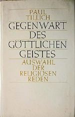 Gegenwart des göttlichen Geistes - Auswahl der religiösen Reden Cover des Buches Gegenwart des göttlichen Geistes - Auswahl der religiösen Reden (ISBN: B0000BTN25)