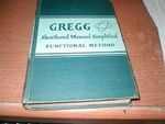 Gregg shorthand manual simplified,: Functional method Cover des Buches Gregg shorthand manual simplified,: Functional method (ISBN: B0007E33O4)