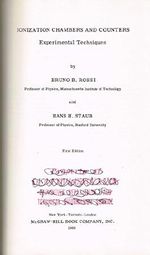 Ionization Chambers and Counters Cover des Buches Ionization Chambers and Counters (ISBN: B000H225DQ)