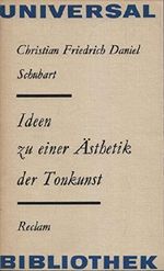 Ideen zu einer Ästhetik der Tonkunst Cover des Buches Ideen zu einer Ästhetik der Tonkunst (ISBN: B001K9AETM)