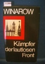 Kämpfer der lautlosen Front. Erinnerungen eines Kundschafters Cover des Buches Kämpfer der lautlosen Front. Erinnerungen eines Kundschafters (ISBN: B001UGF6AM)